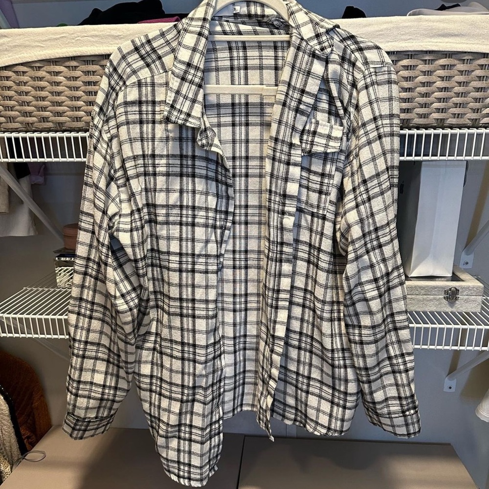 Black & White Flannel